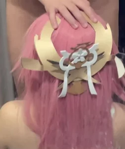 八重神子cos对镜口交母狗越来越会了